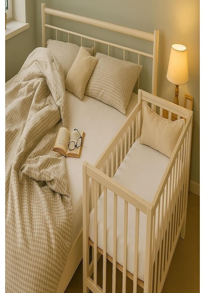 Ezgi 3 Adet Pamuklu Ve Lastikli 60 X 120 X 15 Cm Penye Bebek Çarşaf Beyaz, 21i2604587700208