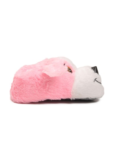 Pembe Köpek Desenli Unisex Panduf 26k001 Pembe