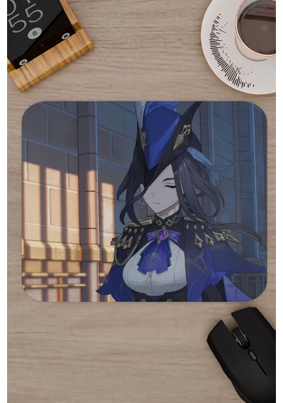 Clorinde Genshin Impact Anime Gacha V3 - 22x18 Gaming Mouse Pad Fare Altlığı