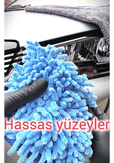 Oto , Araba Yıkama Ve Cila Eldiveni, Mikrofiber