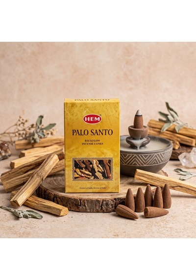 Bakgelal Geri Akışlı Şelale Konik Tütsü 4 Farklı Tütsü Palo Santo, - 9056224613015