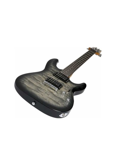 Schecter C-6 Plus Elektro Gitar (Charcoal Burst)