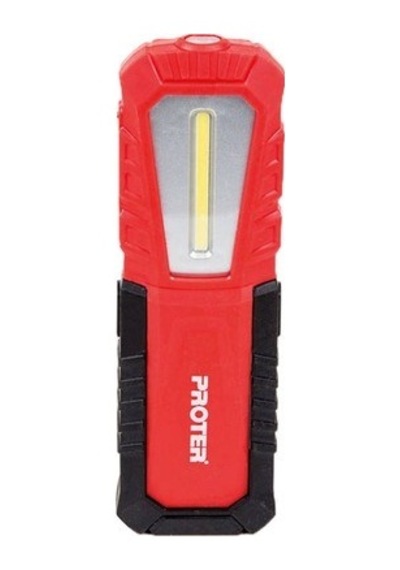 Pl122s 3w Ledli 240 Lümen Şarjlı El Feneri P4ef130 Kırmızı