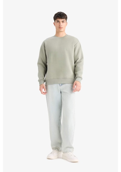 Defacto Relax Fit Bisiklet Yaka Kalın İçi Yumuşak Tüylü Basic Düz Sweatshirt T5139az25augn931 Yeşil Defacto Relax Fit Bisiklet Yaka Kalın İçi Yumuşak Tüylü Basic Düz Sweatshirt T5139az25augn931 Yeşil