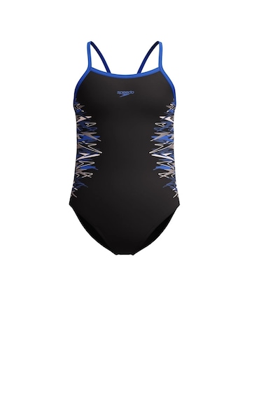 Speedo Kız Çocuk Yüzücü Mayosu Plmt Tsrp Msclbck Jf Blk Blu Çok Renkli