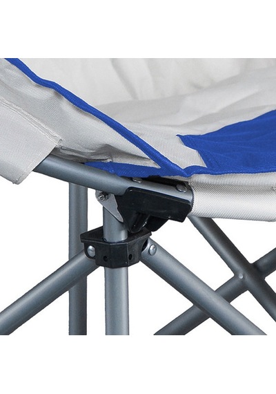 Madfox Moonchair Deluxe Katlanır Kamp Sandalyesi Mavi/gri