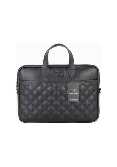 Case Club Apple Uyumlu MacBook Air Pro 13.3" & 14" Inç Siyah Laptop Evrak Çantası