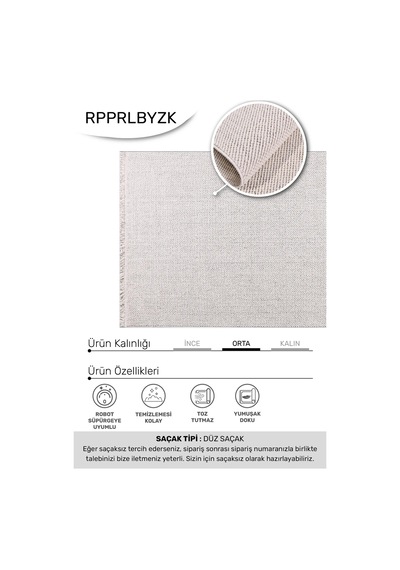 Youdayhomecollection Parla Model Halı 100x250 Çok Renkli