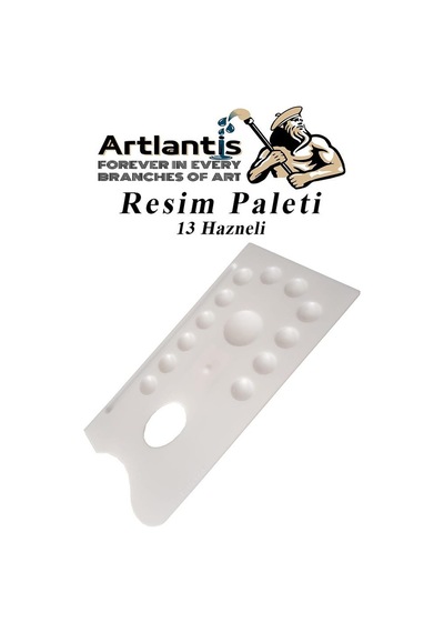 Artlantis Dikdörtgen Resim Paleti 13 Hazneli