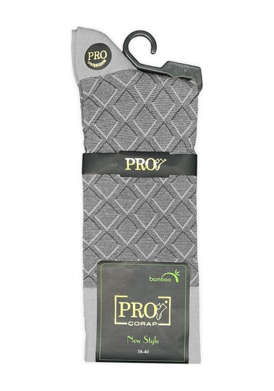Pro Çorap G.poti Bambu Erkek Çorabı Gri 17005-r5 Çok Renkli