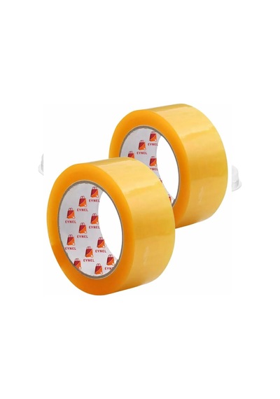 45 Mm X 100 Metre Hotmelt Koli Bandı 1. Kalite Şeffaf Renkli, Güçlü Yapışkan, Kağıda Kartona Yapışır 6 Diğer