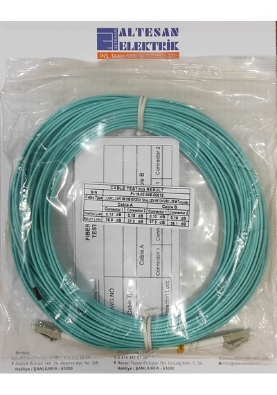 LC/UPC-LC/UPC MM O M3 50/125 DX 1.8 MM LSZH PATCHCORD L:25 MT