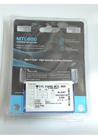 Multlock Mtl600 Yüksel Güvenli Tuzaklı Barel 83 Mm