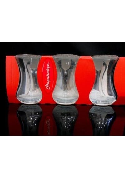 Paşabahçe 42381 İnce Belli Çay Bardağı 125 Cc 6 Lı Şeffaf