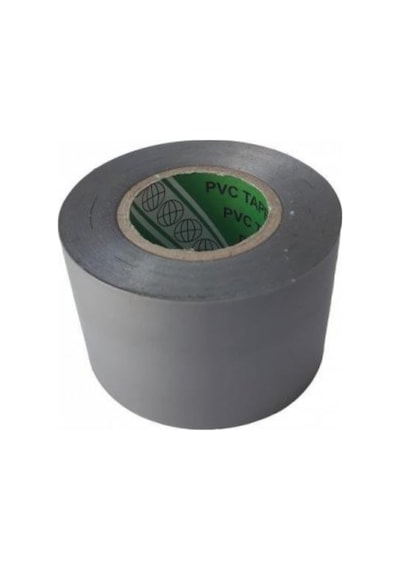 5 Cm Pvc Bant 50Mm x 25Mt Gri 3 Ad