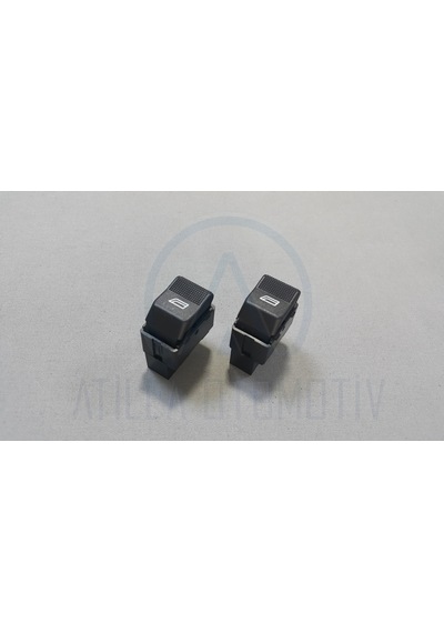 2 X Vw Polo 6n2 1999-2002 Cam Düğmesi Tekli