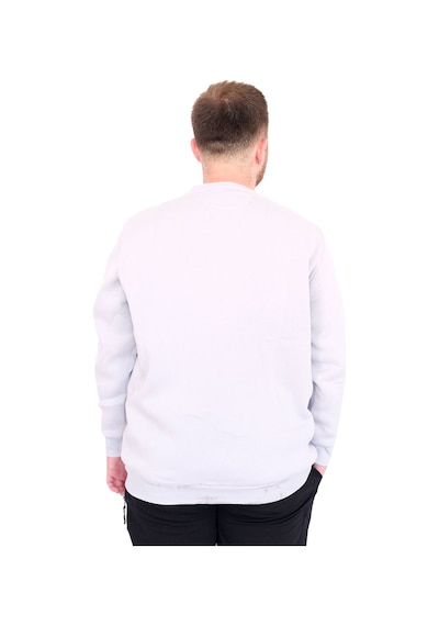 Mode Xl Büyük Beden Erkek Bisiklet Yaka Sweatshirt Days U25801 A.gri Siyah