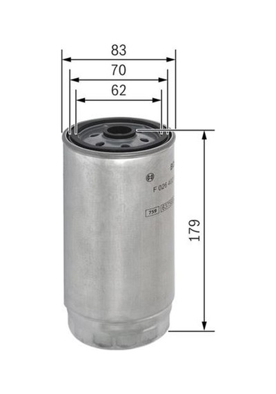 BOSCH F026400482 HAVA FİLTRESİ