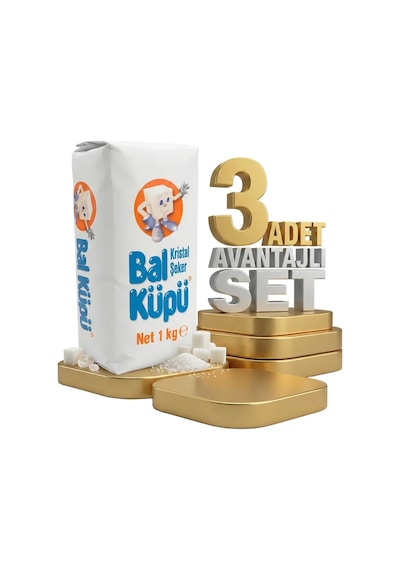 Balküpü Toz Şeker 3x1 Kg Diğer