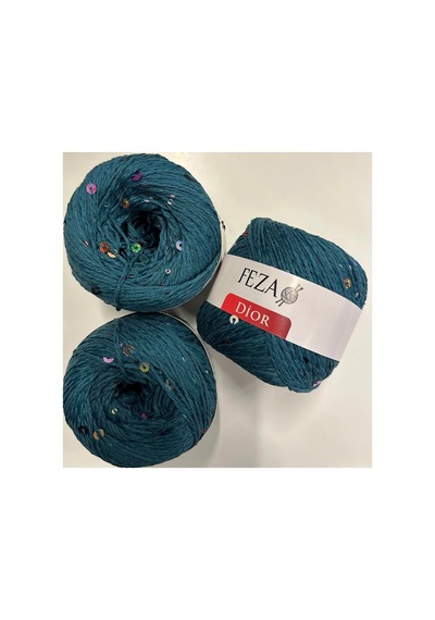 Pullu Örgü Ipi 803 Cotton-pamuk Ince Pullu Örgü Ipi % 75 Pamuk 100 Gr 310 M D'ior 1 Adet