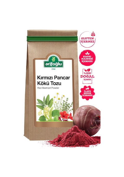 Kırmızı Pancar Kökü Tozu 150 Gr Doğal Ve Katkısız