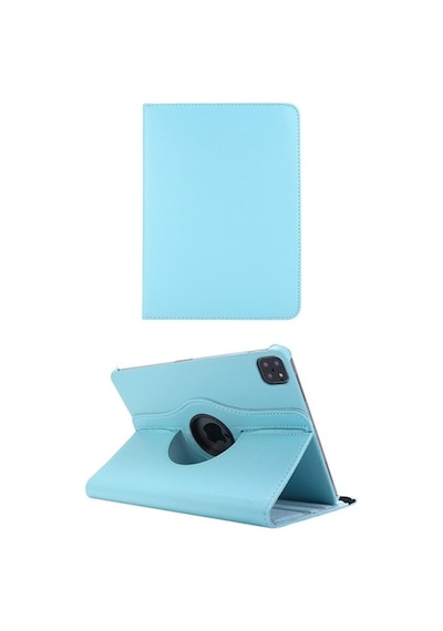 Apple Uyumlu iPad Pro 12.9 2021 (5.Nesil) Kılıf 360 Dönebilen Standlı