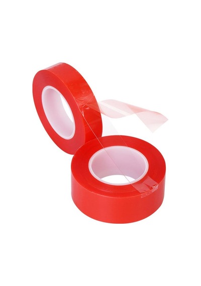 2 Adet 15mm Çift Taraflı Silikonlu Şeffaf Bant