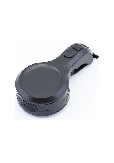 İmpact Monitum Usb Şarjlı Bisiklet Kornası 130 Db + Alarm Siyah