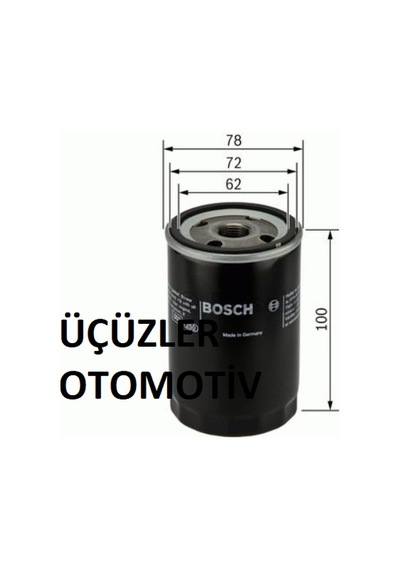 Bosch Yağ Filtresi Tempra Tipo Doğan Slx Palio Doblo 71754569