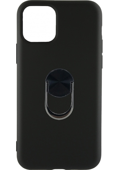 Nettech Apple Uyumlu  iPhone 11 Pro Leather Ring Nano Arka Koruma