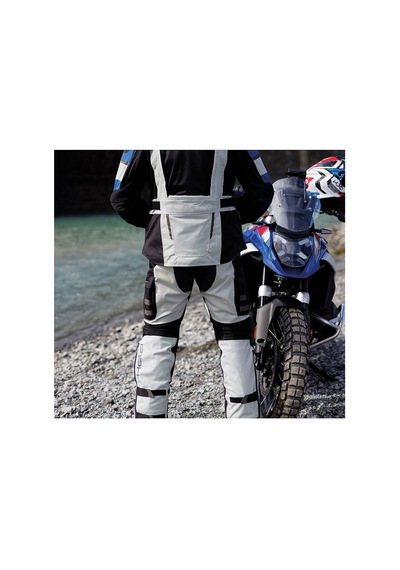 Held Carese 3 Adventure Korumalı Motosiklet Pantolonu Gri Siyah