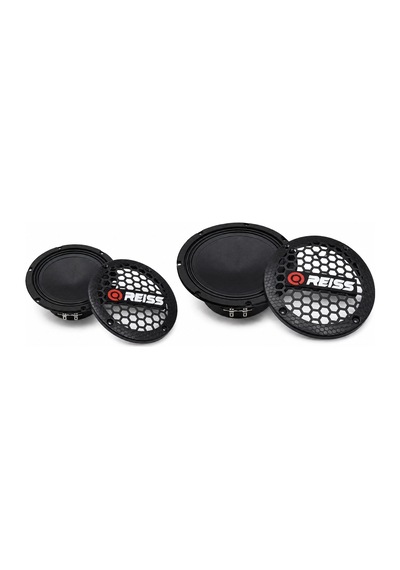 20cm Hoparlör Kapağı - Reiss Logolu Plastik Midrange Hoparlör Kapak 20 Cm - 2 Adet