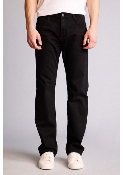 Defacto Sergio Regular Fıt Siyah Erkek Jean Pantolon G8483ax/nm40