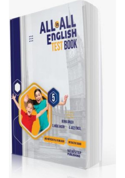 5.sınıf All İn All Test Book İngilizce Kitap
