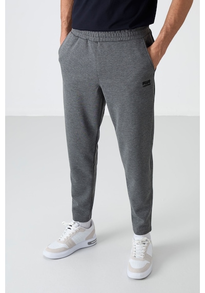Tommy Life Barnes Antrasit Melanj Erkek Eşofman Alt - 84951 Antrasit - Melanj