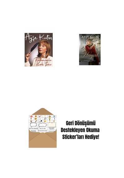 Kalemimle Kırk Sene Ciltli + Hayal + Okuma Sticker'ları