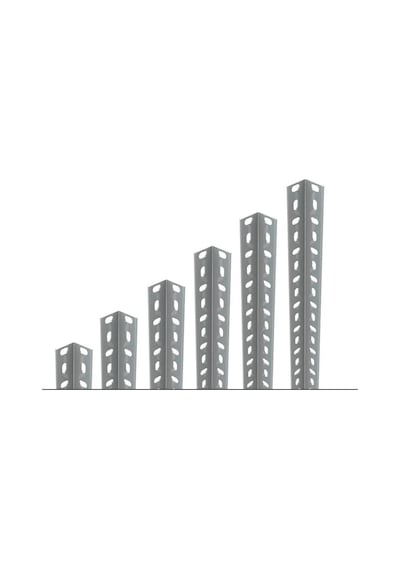 1 Adet Galvaniz Çelik Raf Profil Galvaniz-150 Cm -1.50 Mm Galvaniz