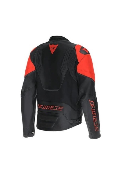 Dainese Racing 5 Black Red Fluo Deri Mont Renkli