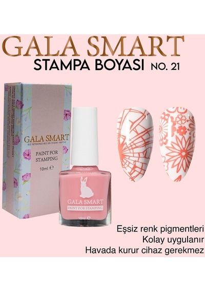 Gala Smart - Stampa Boyası 10 Ml No:21