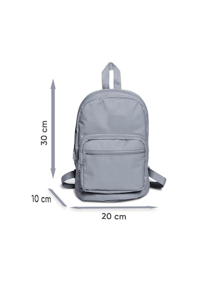 Coral High Üç Bölmeli Lacivert Desenli Mini Sırt Çantası 14159