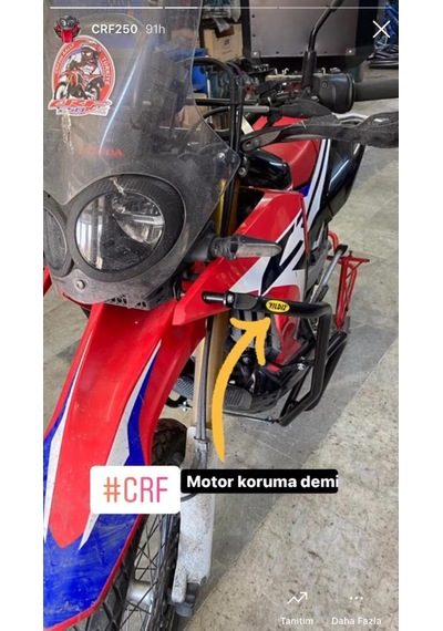 CRF 250 Rally Motor Koruma Demiri