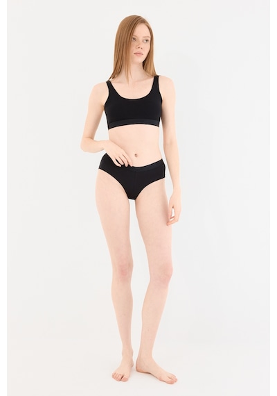 Naphor Touch Siyah Boyshort Külot