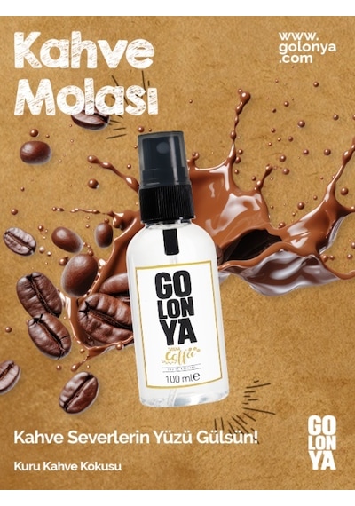 Golonya Kuru Kahve Kokulu Sprey Kolonya 100 ML