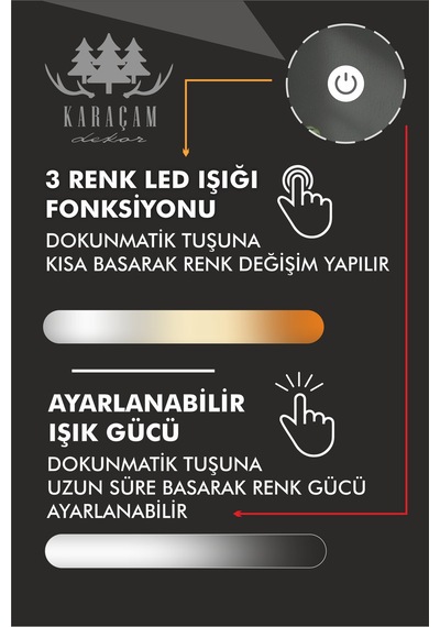 Lazer Kumlamalı Ledli Dikdörtgen Ayna Beyaz