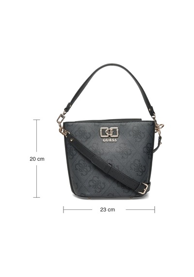 Guess Karnilla Logo Kadın El Ve Çapraz Çanta Hwos9901010 Antrasit