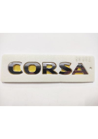 Opel Corsa Arma Bagaj Yazısı Yapıştırma 14.2cmx2cm 8986b