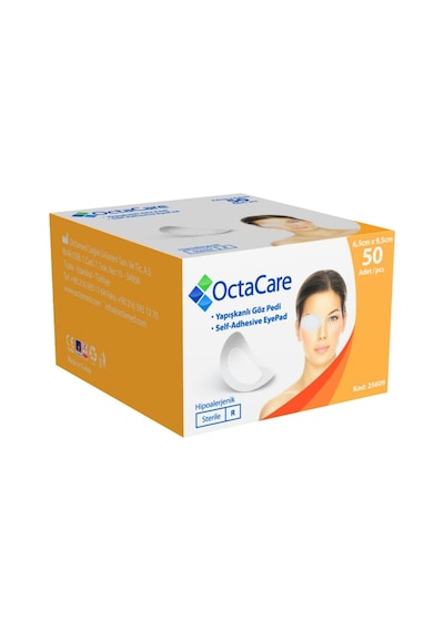 Octacare Steril Göz Pedi 6.5Cm x 9.5Cm 50'Li