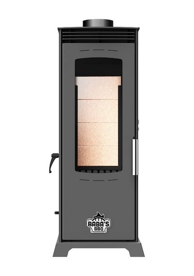 Eco Mını 8 Kw / Manuel Pelet Ve Odun Sobası / Baba's Stove