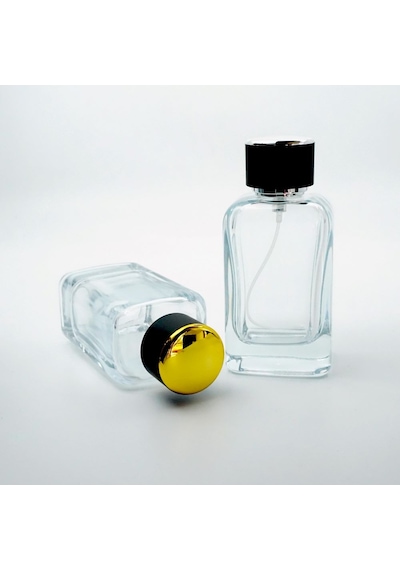 Boş Parfüm Şişesi 100 Ml Klass 2 Adet Sprey Aparat İle Kapatılır-kolay Kapama Boş Şişe