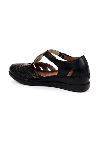 Forelli Sally Anatomik Kadın Sandalet Siyah 001
